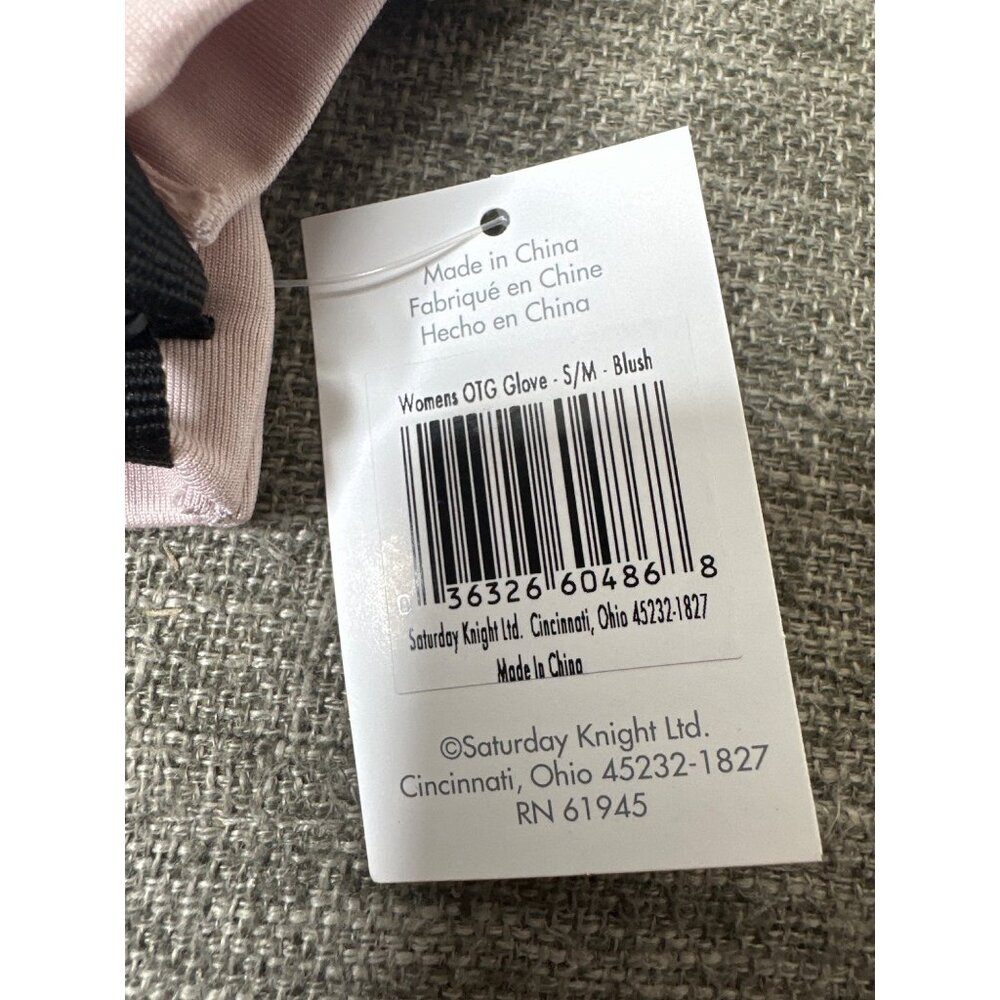 Womens OTG Gloves S/M Blush By Via SKL Style Touchscreen Compatible - Picture 3 of 7